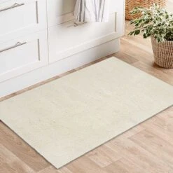 (C195) Kodiak Ivory Shag Area Rug, 5x7 -Home Decor Store c195 kodiak ivory shag area rug 5x7 7