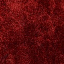 (C197) Eve Red Shag Accent Rug, 3x5 -Home Decor Store c197 eve red shag accent rug 3x5 4