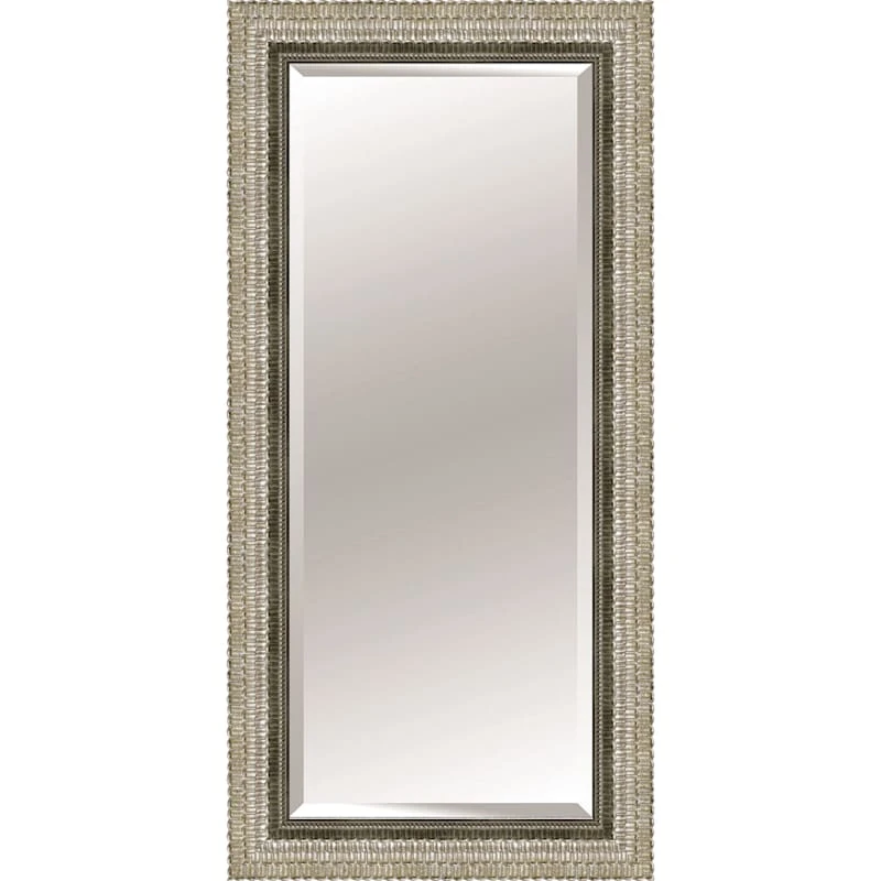 Champagne Solid Wood Tiers Floor Mirror, 32x68 1 Champagne Solid Wood Tiers Floor Mirror, 32x68