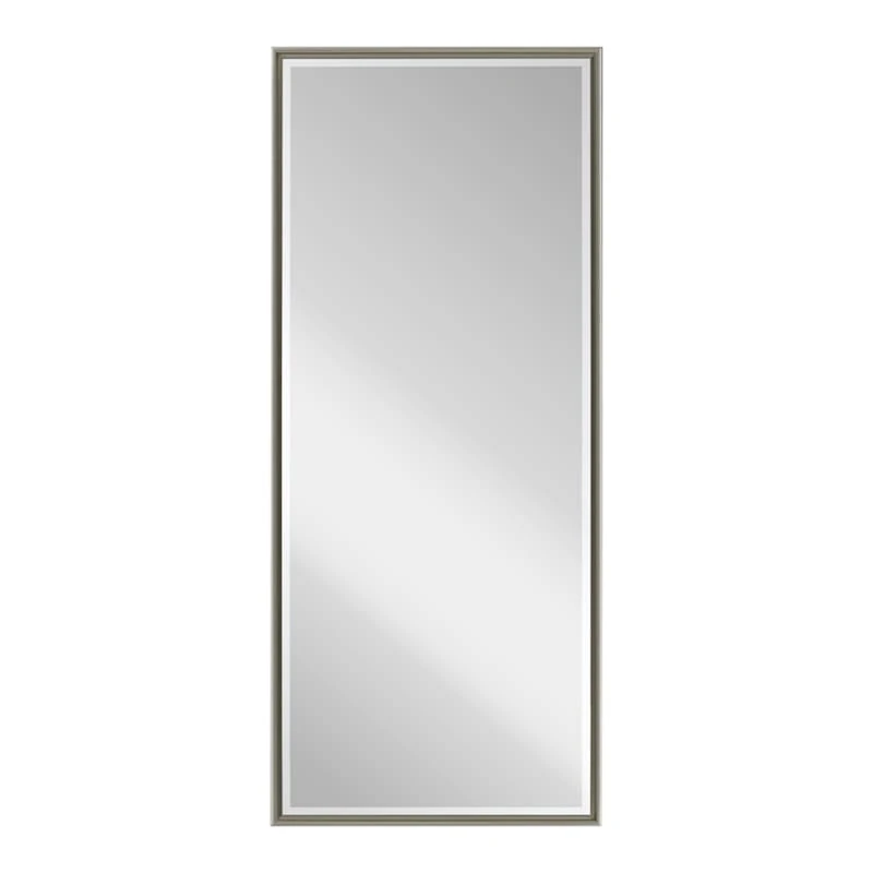 Champagne Thin Framed Leaner Mirror, 24x58 1 Champagne Thin Framed Leaner Mirror, 24x58