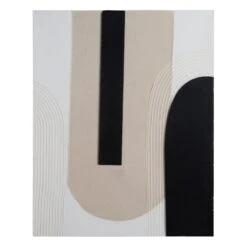 Crosby St Abstract Canvas Wall Art, 31x39