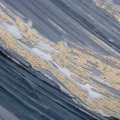 Crosby St Framed Black & Gold Abstract Canvas Wall Art, 24" -Home Decor Store crosby st framed black gold abstract canvas wall art 24 2