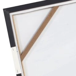 Crosby St Framed Black & Gold Abstract Canvas Wall Art, 24" -Home Decor Store crosby st framed black gold abstract canvas wall art 24 8