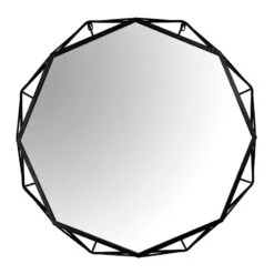 Crosby St Modern Round Wall Mirror, 29"