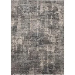 (D451) Sabrina Grey Multicolor Woven Area Rug, 8x10