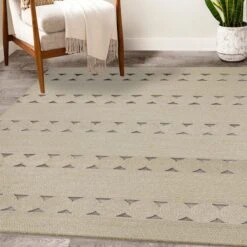 (D516) Tracey Boyd Ivory Braided Area Rug, 8x10 -Home Decor Store d516 tracey boyd ivory braided area rug 8x10 6