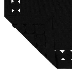 (D517) Found & Fable Black Braided Area Rug, 8x10 -Home Decor Store d517 found fable black braided area rug 8x10 3