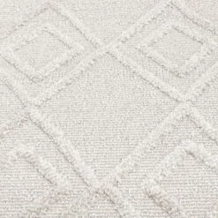 (D560) Brantley Grey Diamond Design Runner, 2x7 -Home Decor Store d560 brantley grey diamond design runner 2x7 4