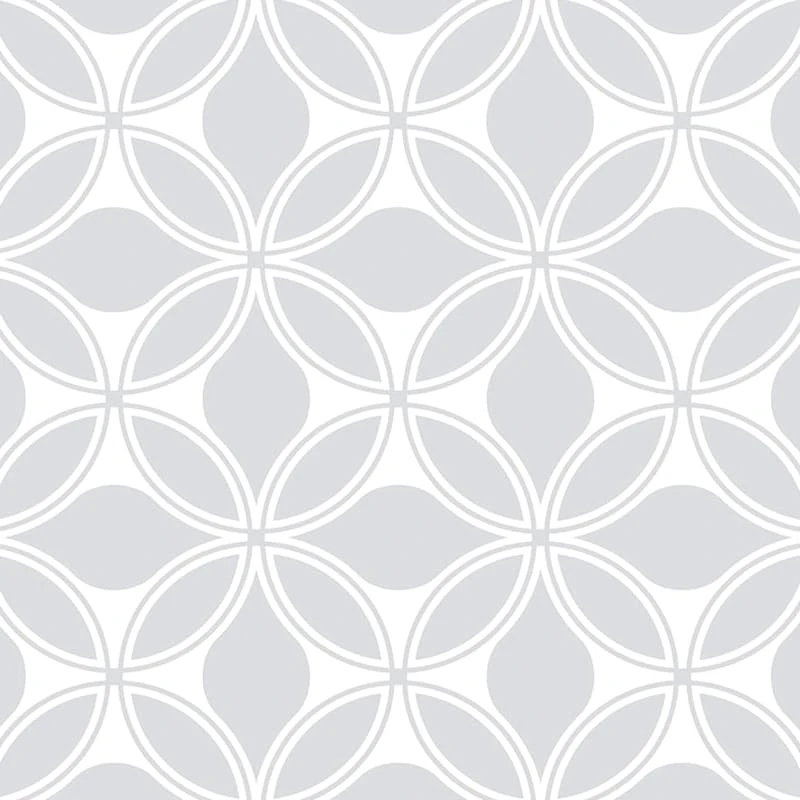 Dark Grey & White Geo Char Mat, 30x48 2 Dark Grey & White Geo Char Mat, 30x48 - Image 2