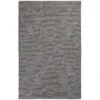 (E219) Grey Diamond Design Indoor & Outdoor Area Rug, 7x10
