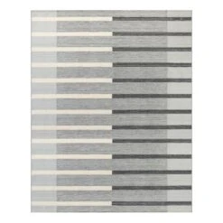 (E461) Laila Ali Jasper Flatweave Area Rug, 8x10