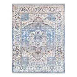 Ephesians Cream Medium Area Rug, 8x10