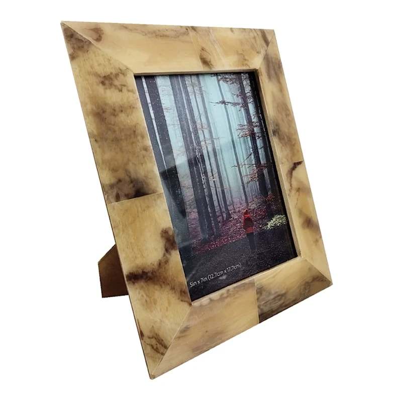 Faux Horn Photo Frame, 9.5x7.5 2 Faux Horn Photo Frame, 9.5x7.5 - Image 2