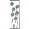 Flower Panel Wall Decor, 12x35