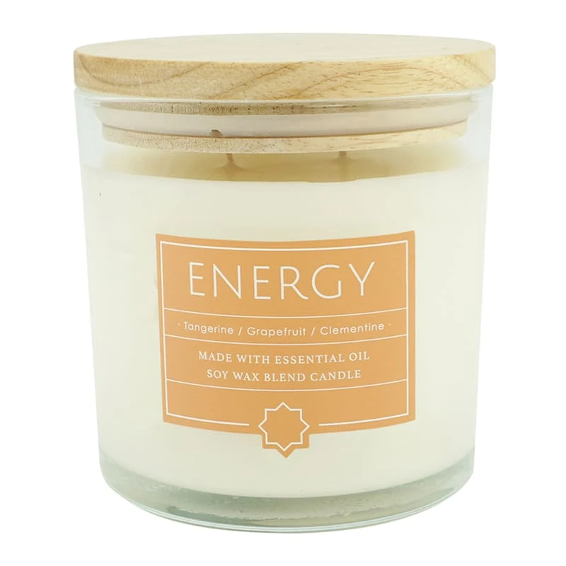 Found & Fable Energy Scented Jar Candle, 13oz 1 Found & Fable Energy Scented Jar Candle, 13oz
