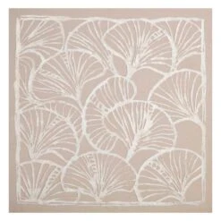 Found & Fable Gingko Leaves Canvas Wall Art, 36"