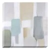 Found & Fable Green Block Canvas Wall Art, 30"