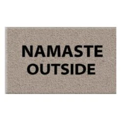 Found & Fable Namaste Outside Coir Mat, 18x30