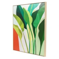 Framed Spring Fling Plants Textured Canvas Wall Art, 40" -Home Decor Store framed spring fling plants textured canvas wall art 40 3