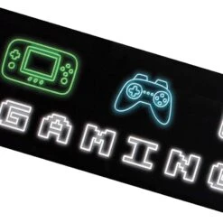 Gaming Zone High Gloss Canvas Wall Decor, 36x8 -Home Decor Store gaming zone high gloss canvas wall decor 36x8 6