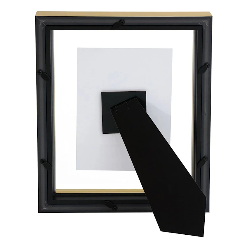 Gold Beaded Float Tabletop Frame, 8x10 5 Gold Beaded Float Tabletop Frame, 8x10 - Image 5