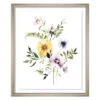Grace Mitchell Glass Framed Floral Print Wall Art, 21x25