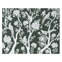 Grace Mitchell Green Faux Wood Wall Art, 30x24