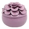 Grace Mitchell Purple Floral Jewelry Box, 4"