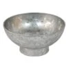 Grace Mitchell Silver Metal Decorative Bowl, 13"
