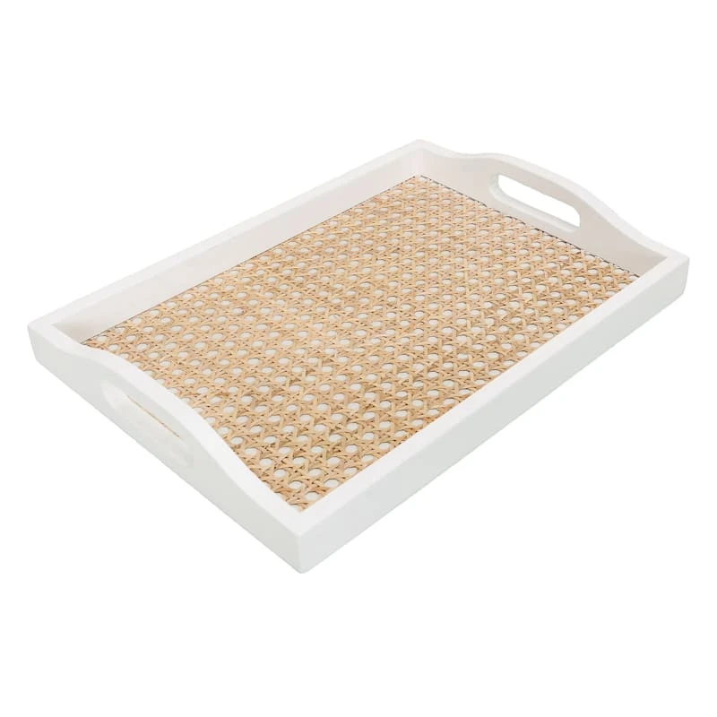 Grace Mitchell Wood Decorative Tray, Medium 1 Grace Mitchell Wood Decorative Tray, Medium
