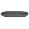 Grey Wooden Look Tray, 18x6.5