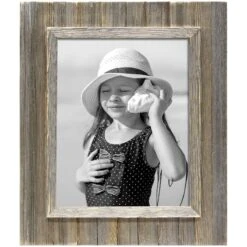 Greywash Tabletop Photo Frame, 8x10