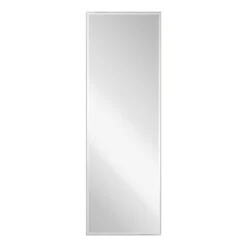 Gunmetal Thin Framed Leaner Mirror, 24x70