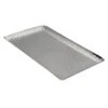 Hammered Aluminum Decorative Tray, 10x6