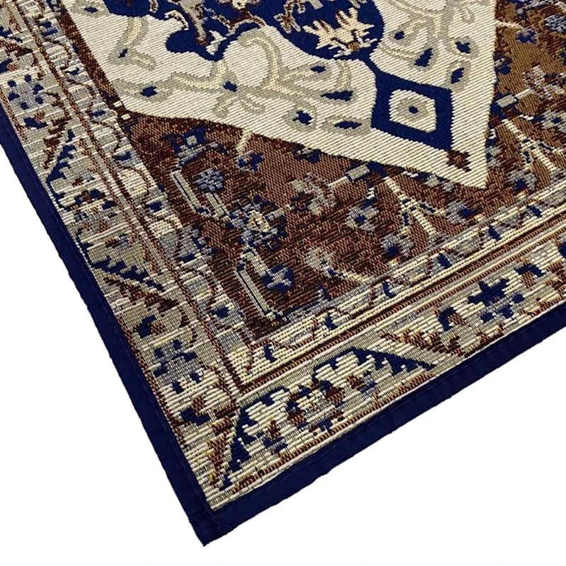 Hampton Rust Medallion Kitchen Mat, 18x30 2 Hampton Rust Medallion Kitchen Mat, 18x30 - Image 2