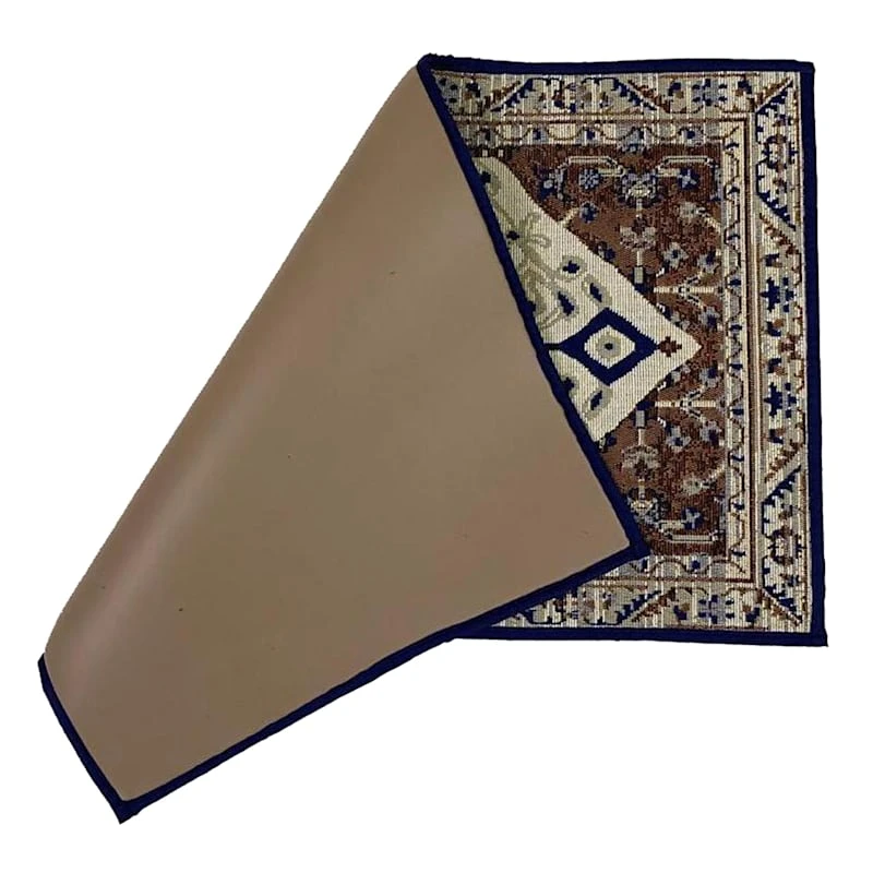 Hampton Rust Medallion Kitchen Mat, 18x30 3 Hampton Rust Medallion Kitchen Mat, 18x30 - Image 3