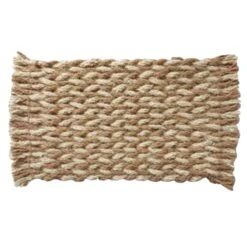 Honeybloom Braided Coir Mat, 18x30
