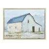 Honeybloom Framed Barn Canvas Wall Art, 16x12
