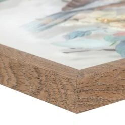 Honeybloom Glass Framed Bird Print Wall Art, 16" -Home Decor Store honeybloom glass framed bird print wall art 16 2