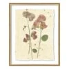 Honeybloom Glass Framed Floral Print Wall Art, 17x21