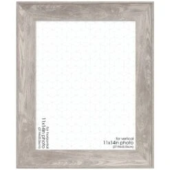 Jacob Dark Grey Wall Frame, 11x14
