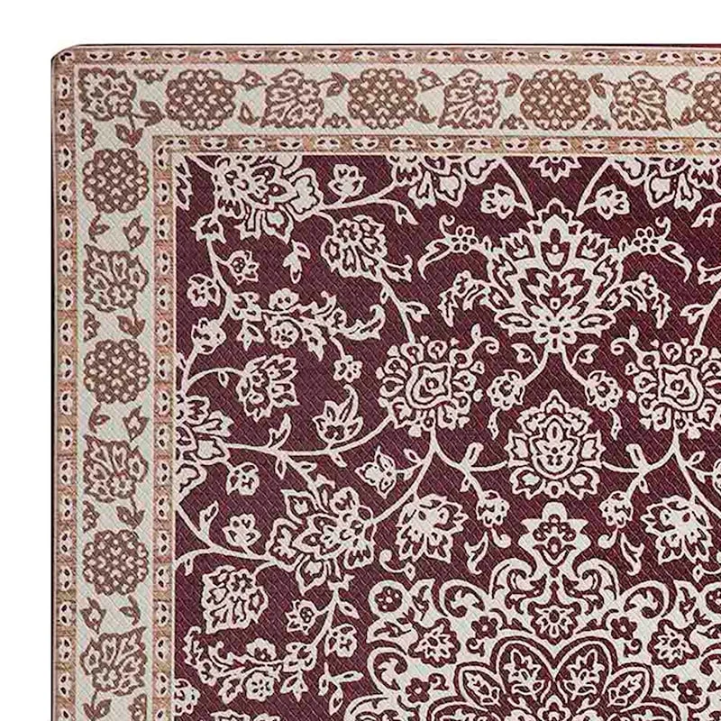 Kit Medallion Eggplant Kitchen Mat, 20x30 2 Kit Medallion Eggplant Kitchen Mat, 20x30 - Image 2