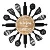 Kitchen Is For Dancing Wall Art, 24"