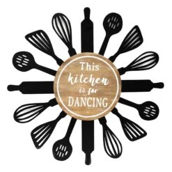 Kitchen Is For Dancing Wall Art, 24"