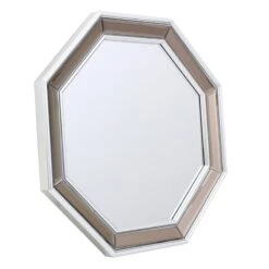 Laila Ali 3-Piece Octagan Wall Mirror Set, 12" -Home Decor Store laila ali 3 piece octagan wall mirror set 12 2