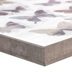 Laila Ali Framed Metallic Butterflies Canvas Wall Art, 24" -Home Decor Store laila ali framed metallic butterflies canvas wall art 24 2