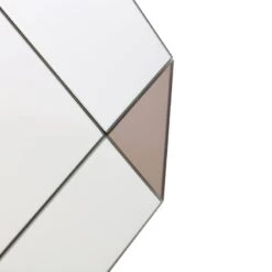 Laila Ali Frameless Silver Wall Mirror, 24x36 -Home Decor Store laila ali frameless silver wall mirror 24x36 3