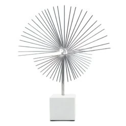 Laila Ali Metal Fan Decor, 15"