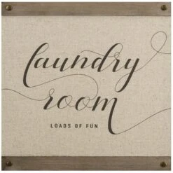 Laundry Room Canvas, 12x12