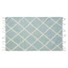 Lillia Taupe & Ivory Diamond Accent Rug, 27x45